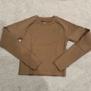 LIKE NEW Expntl Athletics Faster Than Light Long Sleeve - Cappuccino Size M